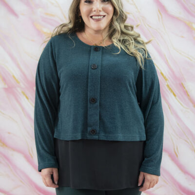 MAGLIA DONNA CURVY LOOK DOPPIATO