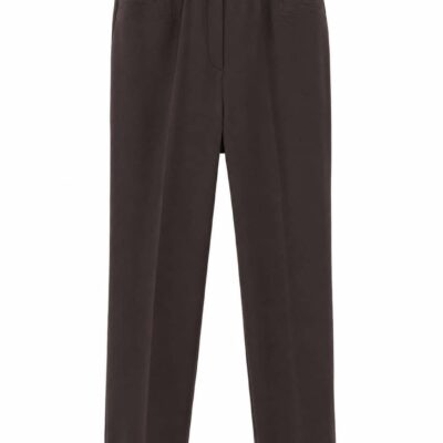 PANTALONE CURVY SCUBA CREPE CON CUORICINO TASCHE FINTE CARRE' SUL DIETRO ELASTICOAL PUNTO VITA 95%PL5%EA
